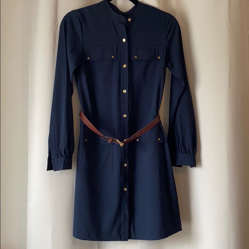 Michael Kors belted shirtdress
